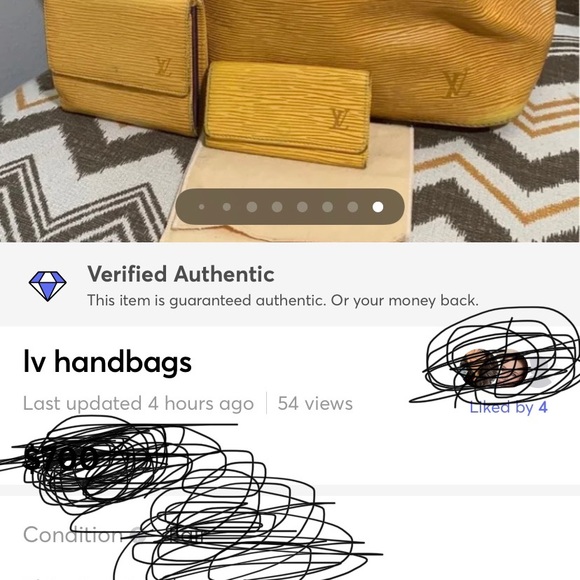 Authentic lv bundle set - Picture 1 of 8